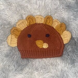 Knit turkey hat